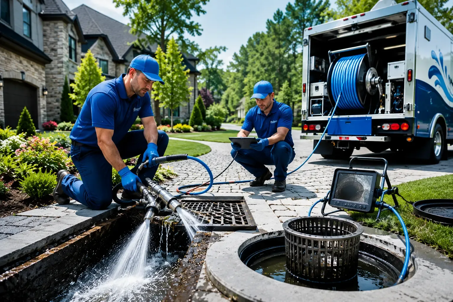 Local outdoor drain cleaning professionals in Jacksonville, OH