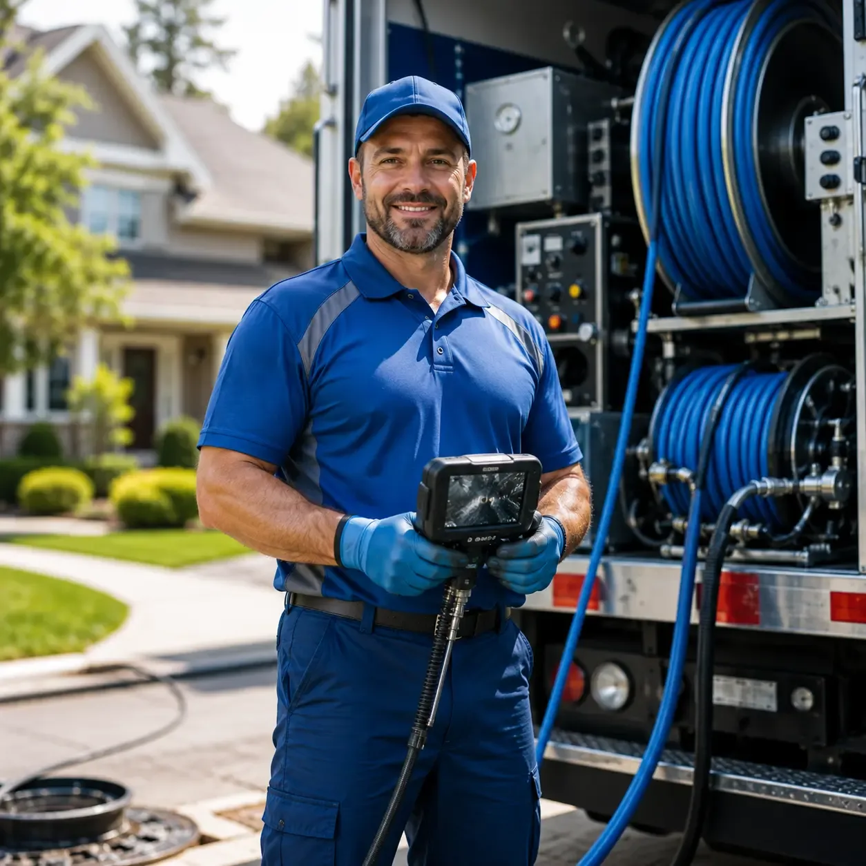 Local outdoor drain cleaning specialists in Jacksonville, OH